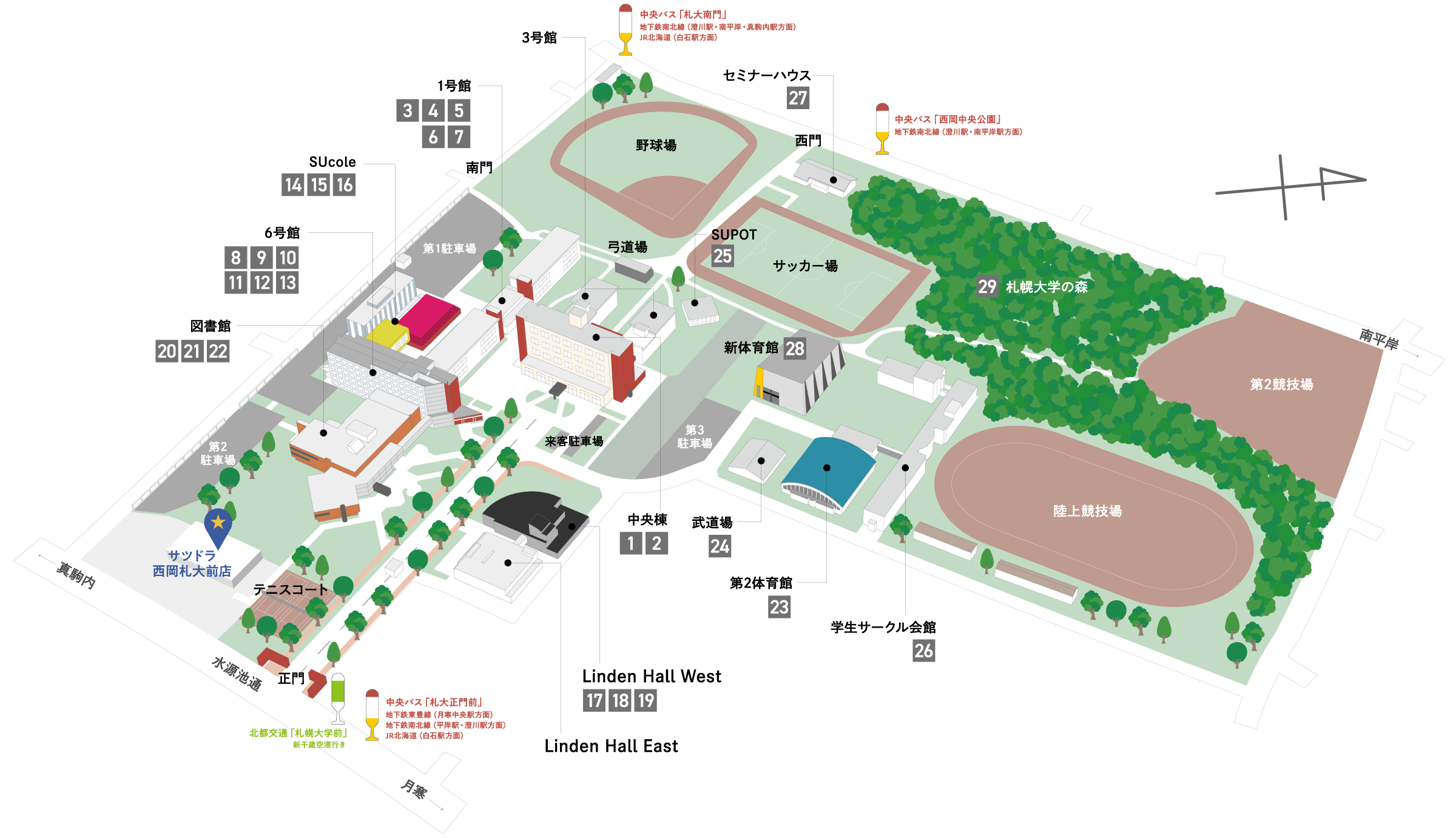 キャンパスマップ